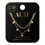 AURI Bracelet Set Clips And Zirconia