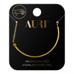 AURI Rigid Bracelet With Chain And Zircon