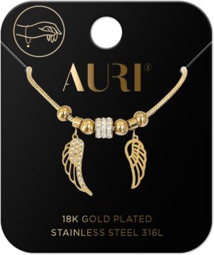 AURI Bracelet Snake Chain With Charms