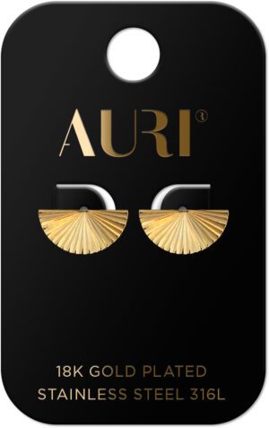 AURI Fan Stud Earrings