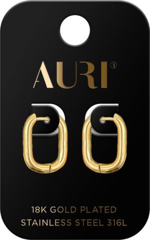 AURI Small Oval Earrings