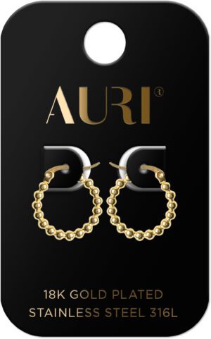 AURI Ball Hoop Earrings