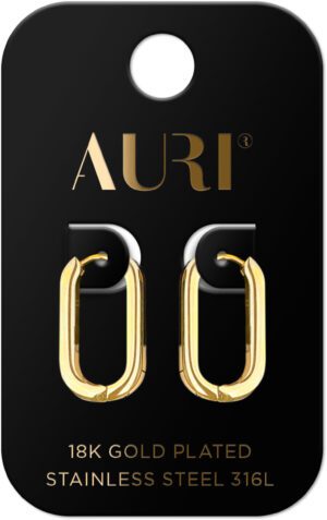 AURI Large Oval Earrings