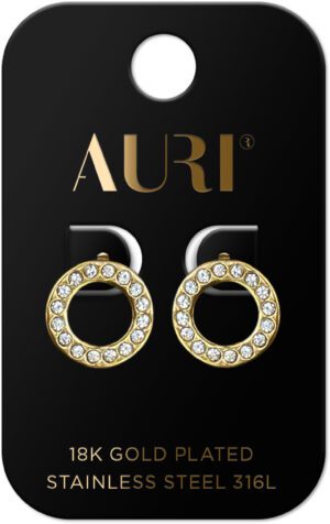 AURI Circular Circle Earrings