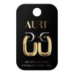 AURI Semi-Open Oval Earrings