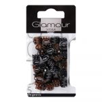 Glamour Small Hair Clips 24pcs