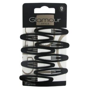 Glamour Snap Clips 8pcs