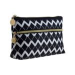 Black&White Cosmetic Bag with a front pocket (498648)