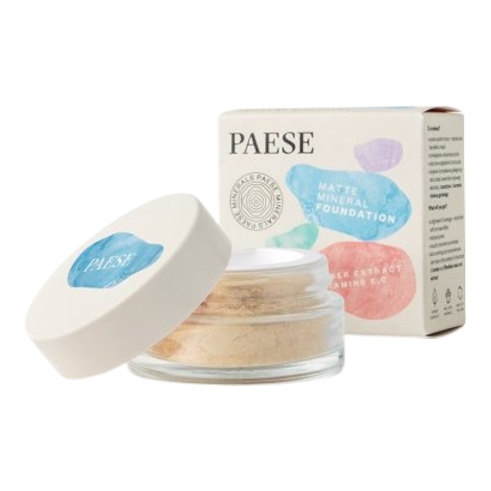 Paese Minerals Matte Mineral Foundation 7g - 101W BEIGE