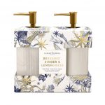 The Luxury Bathing Bergamot, Ginger & Lemongrass, Heavenly Hands, 2 pcs x 400ml