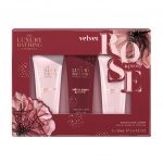 The Luxury Bathing Company Velvet Rose & Peony Tranquil Trio