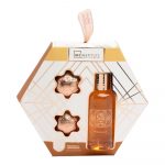 Set cadou de baie parfumate IDC Institute Bronze, 3 piese