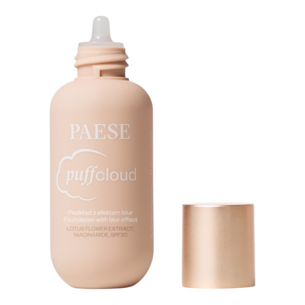 Paese Puff Cloud Foundation With Blur Effect SPF20, 37 ml - 01 Light Beige